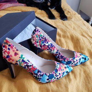 Olsenhaus Vegan Hustle Heels - Confetti print